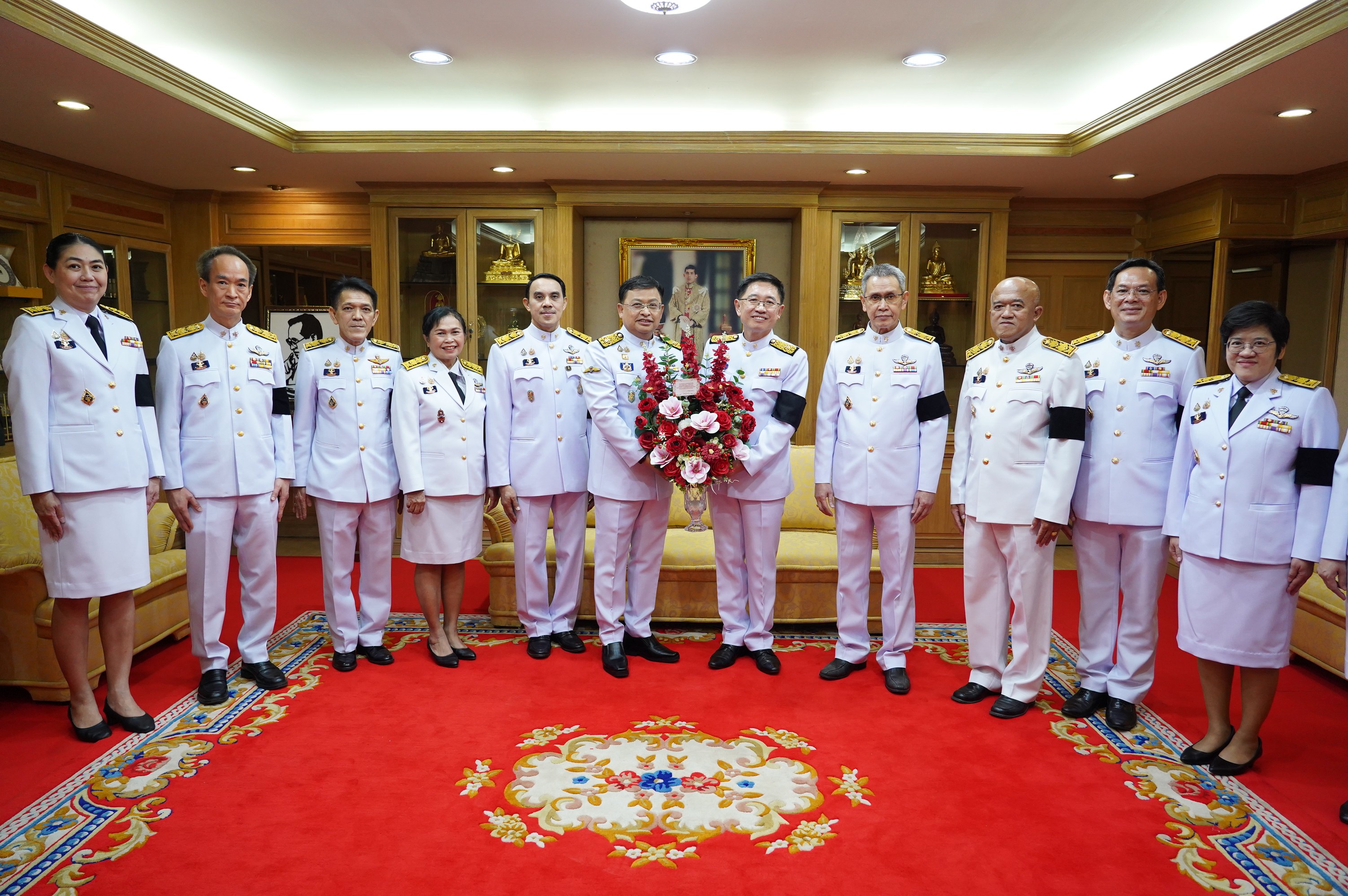 2569-05-29 พิธีรับพระบรมราชโองการโปรดเกล้าโปรดกระหม่อมแต่งตั้งกรรมการตรวจเงินแผ่นดิน ณ สำนักงานการตรวจเงินแผ่นดิน