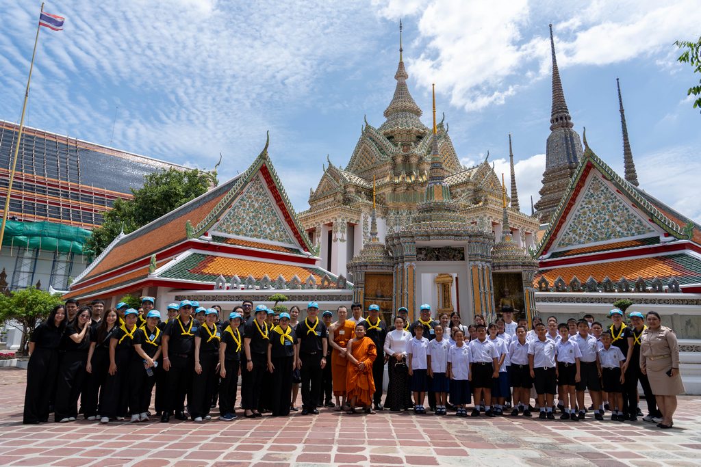 2569-07-27 กิจกรรมโครงการจิตอาสา "เราทำความ ดี ด้วยหัวใจ" เฉลิมพระเกียรติ พระบาทสมเด็จพระเจ้าอยู่หัว เนื่องในโอกาสวันเฉลิมพระชนมพรรษา 28 กรกฎาคม 2569 ณ วัดพระเชตุพนวิมลมังคลาราม ราชวรมหาวิหาร กรุงเทพมหานคร