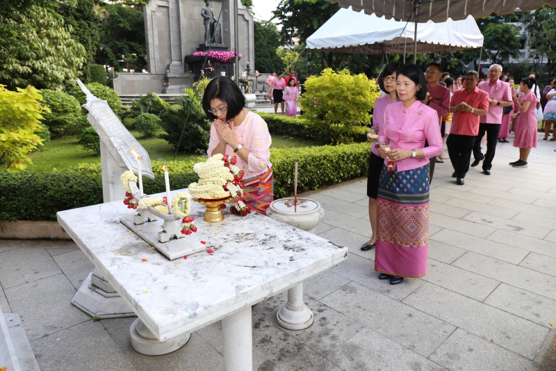 พิธีบวงสรวงเนื่องในวันคล้ายวันสถาปนา สำนักงานการตรวจเงินแผ่นดิน ครบรอบ 104 ปี