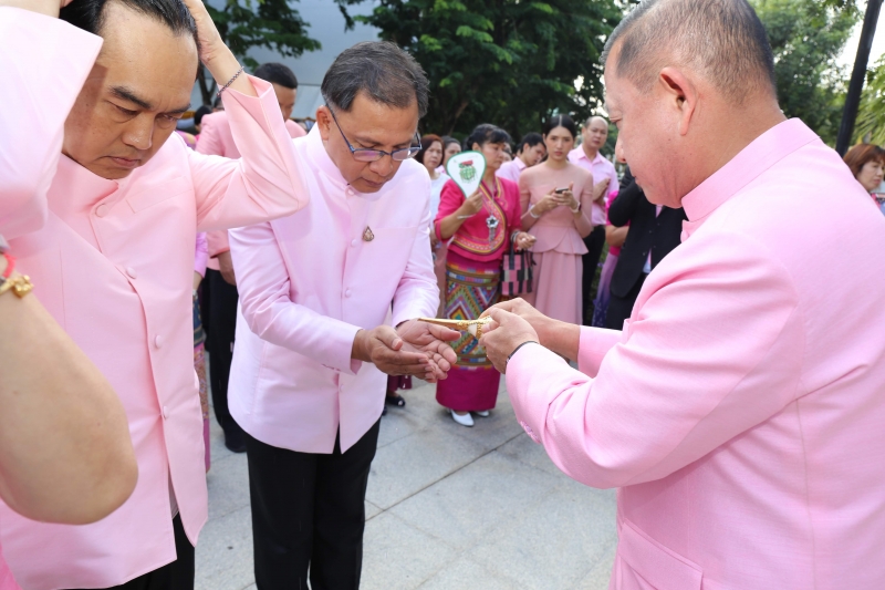 พิธีบวงสรวงเนื่องในวันคล้ายวันสถาปนา สำนักงานการตรวจเงินแผ่นดิน ครบรอบ 104 ปี