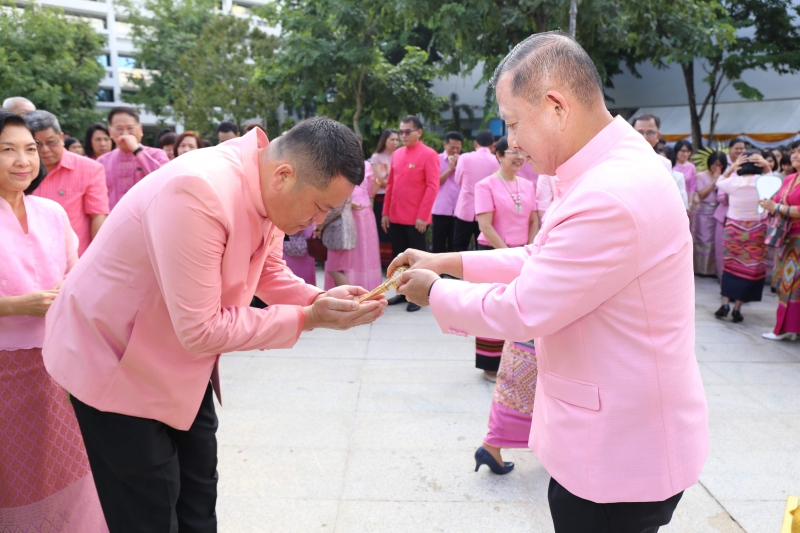 พิธีบวงสรวงเนื่องในวันคล้ายวันสถาปนา สำนักงานการตรวจเงินแผ่นดิน ครบรอบ 104 ปี