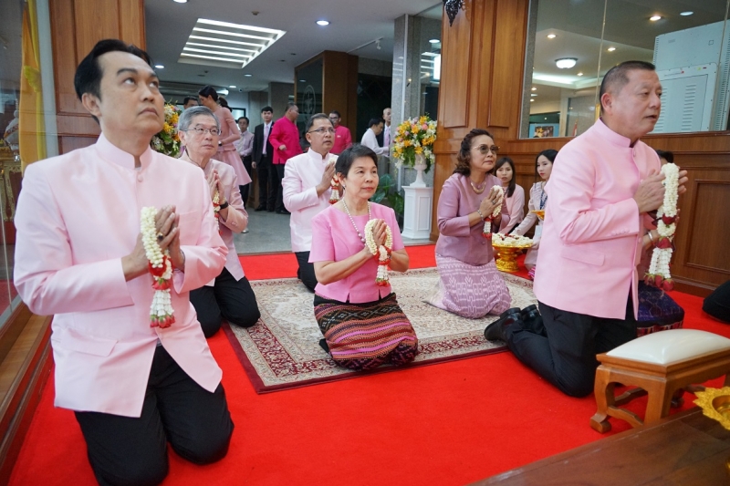 พิธีบวงสรวงเนื่องในวันคล้ายวันสถาปนา สำนักงานการตรวจเงินแผ่นดิน ครบรอบ 104 ปี