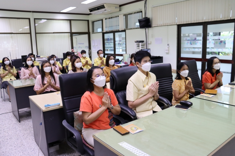 พิธีเจริญพระพุทธมนต์และเจริญจิตตภาวนาถวายพระพรชัยมงคลแด่สมเด็จพระเจ้าลูกเธอ เจ้าฟ้าพัชรกิติยาภา