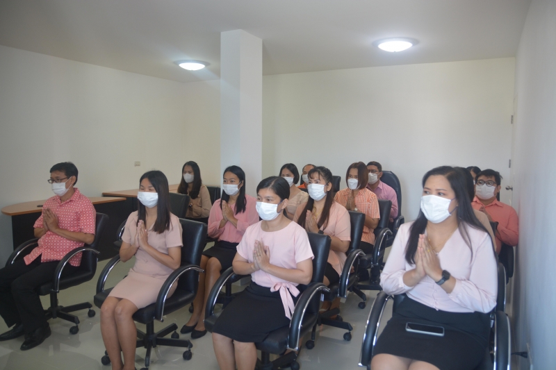 สำนักงานการตรวจเงินแผ่นดินประกอบพิธีเจริญพระพุทธมนต์และเจริญจิตตภาวนาถวายพระพรชัยมงคลแด่สมเด็จพระเจ้าลูกเธอ เจ้าฟ้าพัชรกิติยาภา 