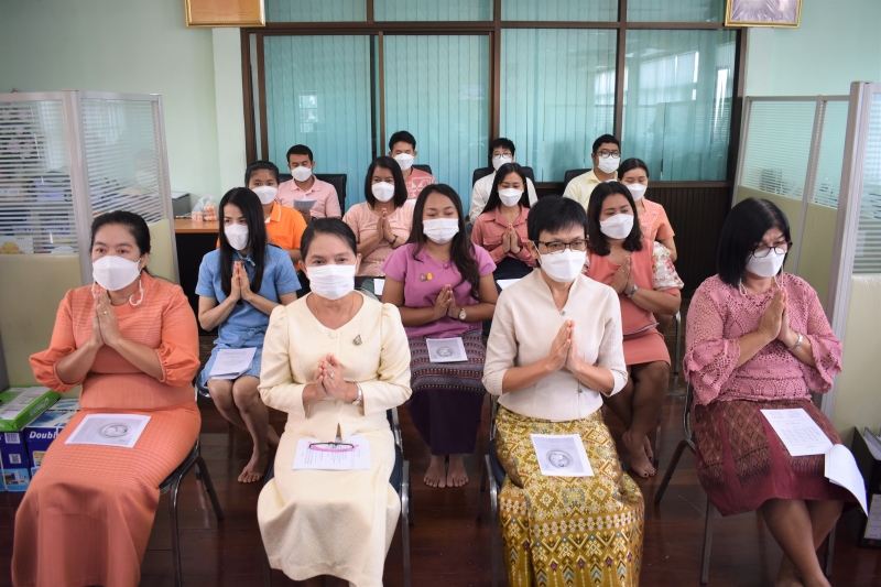 สำนักงานการตรวจเงินแผ่นดินประกอบพิธีเจริญพระพุทธมนต์และเจริญจิตตภาวนาถวายพระพรชัยมงคลแด่สมเด็จพระเจ้าลูกเธอ เจ้าฟ้าพัชรกิติยาภา