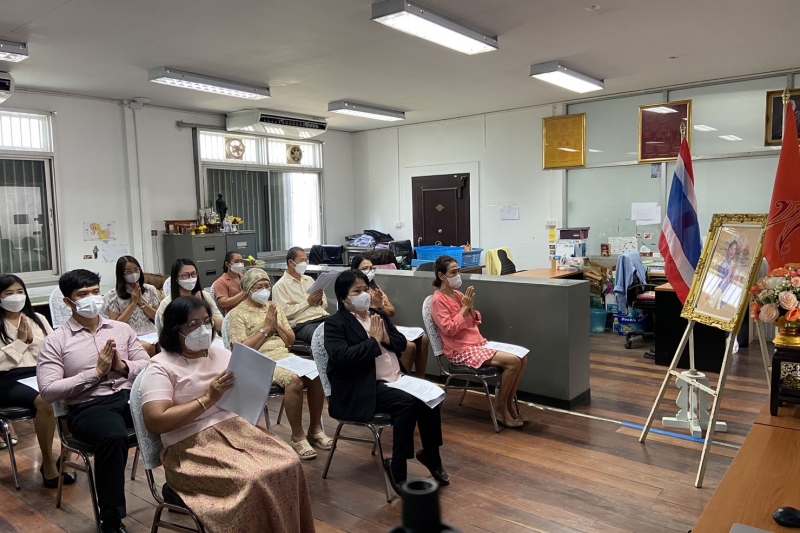 สำนักงานการตรวจเงินแผ่นดินประกอบพิธีเจริญพระพุทธมนต์และเจริญจิตตภาวนาถวายพระพรชัยมงคลแด่สมเด็จพระเจ้าลูกเธอ เจ้าฟ้าพัชรกิติยาภา