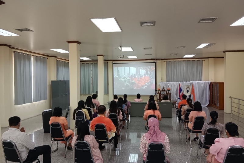 สำนักงานการตรวจเงินแผ่นดินประกอบพิธีเจริญพระพุทธมนต์และเจริญจิตตภาวนาถวายพระพรชัยมงคลแด่สมเด็จพระเจ้าลูกเธอ เจ้าฟ้าพัชรกิติยาภา