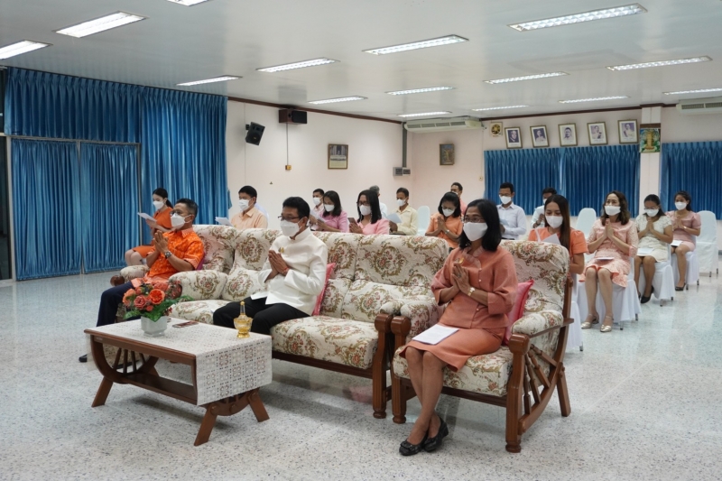 สำนักงานการตรวจเงินแผ่นดินประกอบพิธีเจริญพระพุทธมนต์และเจริญจิตตภาวนาถวายพระพรชัยมงคลแด่สมเด็จพระเจ้าลูกเธอ เจ้าฟ้าพัชรกิติยาภา