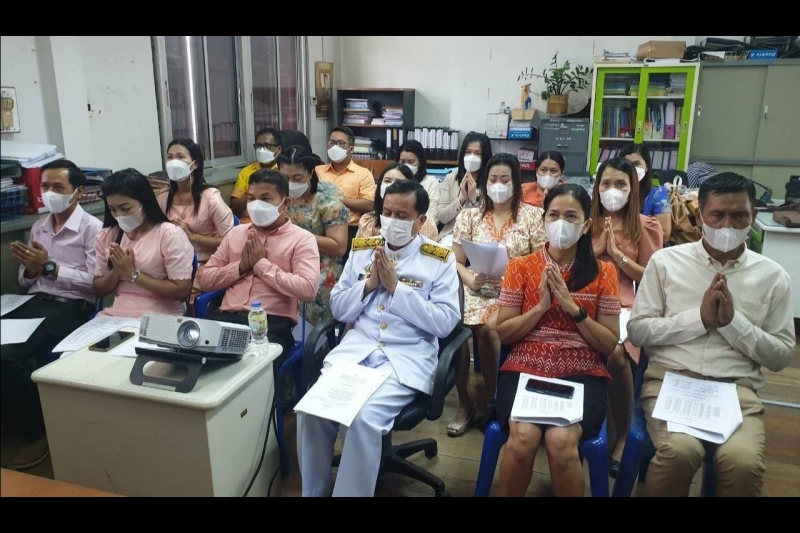 สำนักงานการตรวจเงินแผ่นดินประกอบพิธีเจริญพระพุทธมนต์และเจริญจิตตภาวนาถวายพระพรชัยมงคลแด่สมเด็จพระเจ้าลูกเธอ เจ้าฟ้าพัชรกิติยาภา