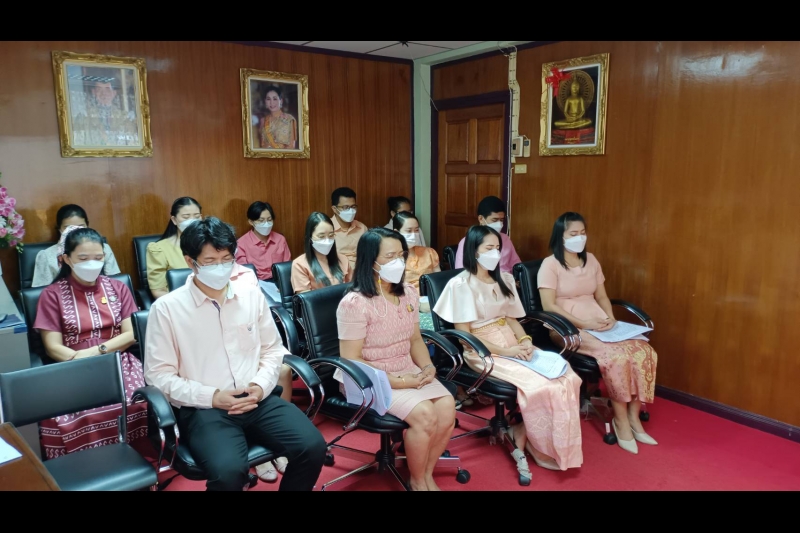 พิธีเจริญพระพุทธมนต์และเจริญจิตตภาวนาถวายพระพรชัยมงคลแด่สมเด็จพระเจ้าลูกเธอ เจ้าฟ้าพัชรกิติยาภา