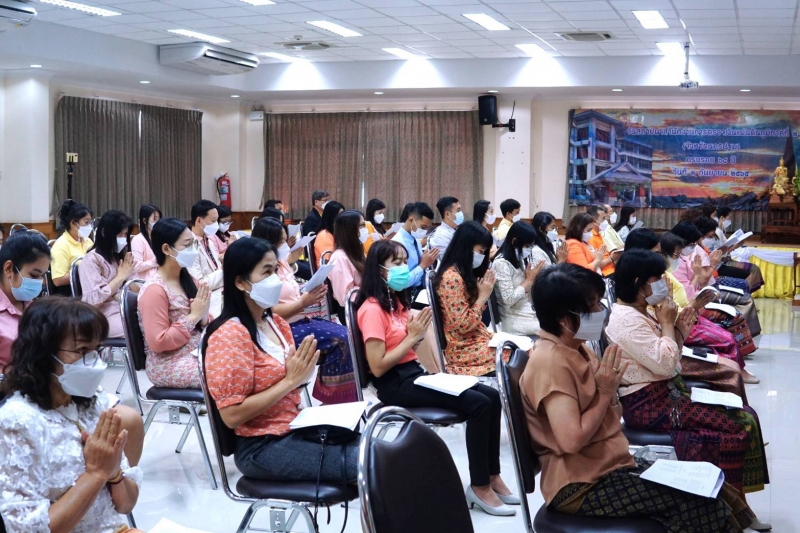 พิธีเจริญพระพุทธมนต์และเจริญจิตตภาวนาถวายพระพรชัยมงคลแด่สมเด็จพระเจ้าลูกเธอ เจ้าฟ้าพัชรกิติยาภา