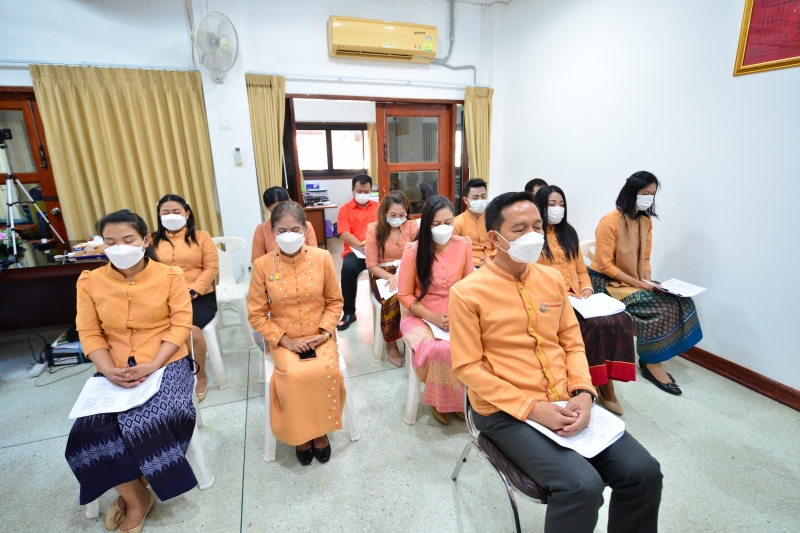 สำนักงานการตรวจเงินแผ่นดินประกอบพิธีเจริญพระพุทธมนต์และเจริญจิตตภาวนาถวายพระพรชัยมงคลแด่สมเด็จพระเจ้าลูกเธอ เจ้าฟ้าพัชรกิติยาภา 