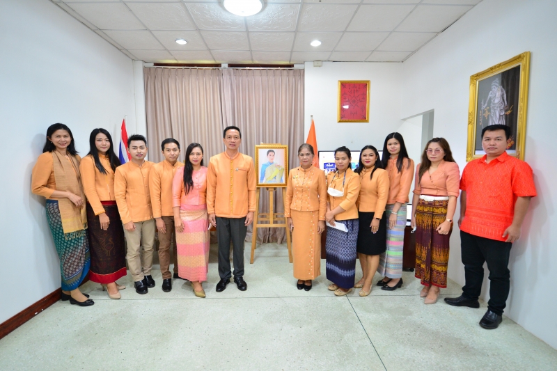 สำนักงานการตรวจเงินแผ่นดินประกอบพิธีเจริญพระพุทธมนต์และเจริญจิตตภาวนาถวายพระพรชัยมงคลแด่สมเด็จพระเจ้าลูกเธอ เจ้าฟ้าพัชรกิติยาภา 