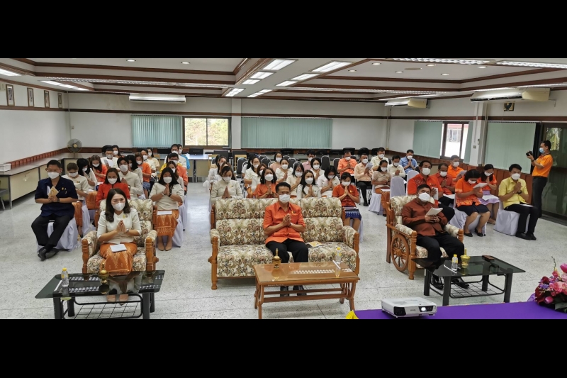 สำนักงานการตรวจเงินแผ่นดินประกอบพิธีเจริญพระพุทธมนต์และเจริญจิตตภาวนาถวายพระพรชัยมงคลแด่สมเด็จพระเจ้าลูกเธอ เจ้าฟ้าพัชรกิติยาภา