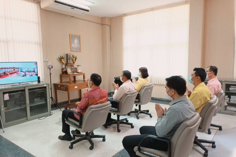 สำนักงานการตรวจเงินแผ่นดินประกอบพิธีเจริญพระพุทธมนต์และเจริญจิตตภาวนาถวายพระพรชัยมงคลแด่สมเด็จพระเจ้าลูกเธอ เจ้าฟ้าพัชรกิติยาภา