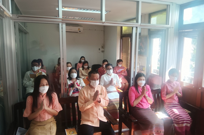 สำนักงานการตรวจเงินแผ่นดินประกอบพิธีเจริญพระพุทธมนต์และเจริญจิตตภาวนาถวายพระพรชัยมงคลแด่สมเด็จพระเจ้าลูกเธอ เจ้าฟ้าพัชรกิติยาภา