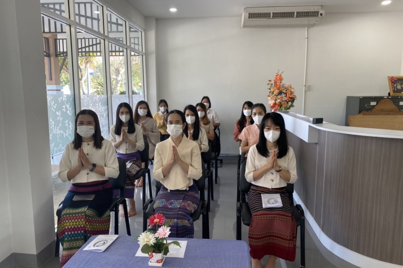 สำนักงานการตรวจเงินแผ่นดินประกอบพิธีเจริญพระพุทธมนต์และเจริญจิตตภาวนาถวายพระพรชัยมงคลแด่สมเด็จพระเจ้าลูกเธอ เจ้าฟ้าพัชรกิติยาภา