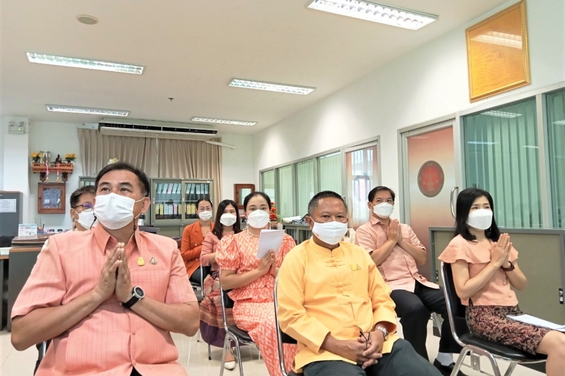 สำนักงานการตรวจเงินแผ่นดินประกอบพิธีเจริญพระพุทธมนต์และเจริญจิตตภาวนาถวายพระพรชัยมงคลแด่สมเด็จพระเจ้าลูกเธอ เจ้าฟ้าพัชรกิติยาภา