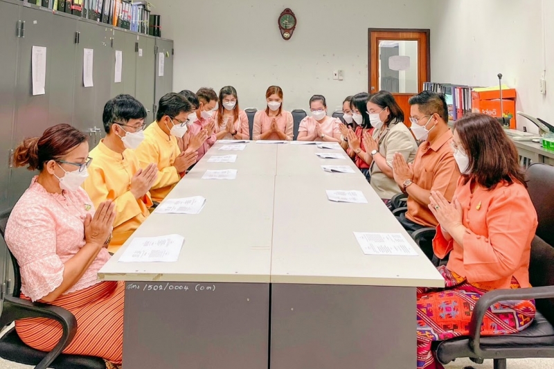 สำนักงานการตรวจเงินแผ่นดินประกอบพิธีเจริญพระพุทธมนต์และเจริญจิตตภาวนาถวายพระพรชัยมงคลแด่สมเด็จพระเจ้าลูกเธอ เจ้าฟ้าพัชรกิติยาภา