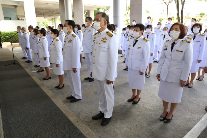 พิธีถวายสัตย์ปฏิญาณเพื่อเป็นข้าราชการที่ดีและพลังของแผ่นดิน ประจำปี 2563 ณ สำนักงานการตรวจเงินแผ่นดิน