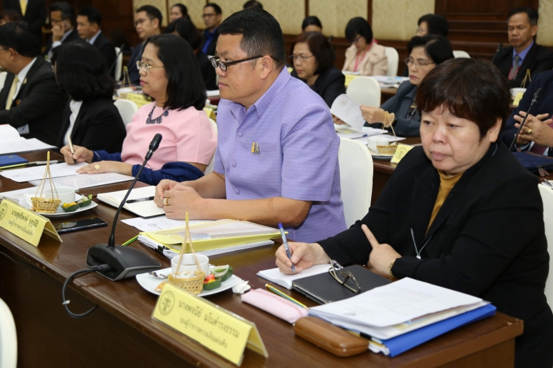 การประชุมหารือร่วมระหว่างคณะกรรมาธิการกิจการองค์กรอิสระตามรัฐธรรมนูญ วุฒิสภา และคณะกรรมการตรวจเงินแผ่นดิน ผู้ว่าการตรวจเงินแผ่น