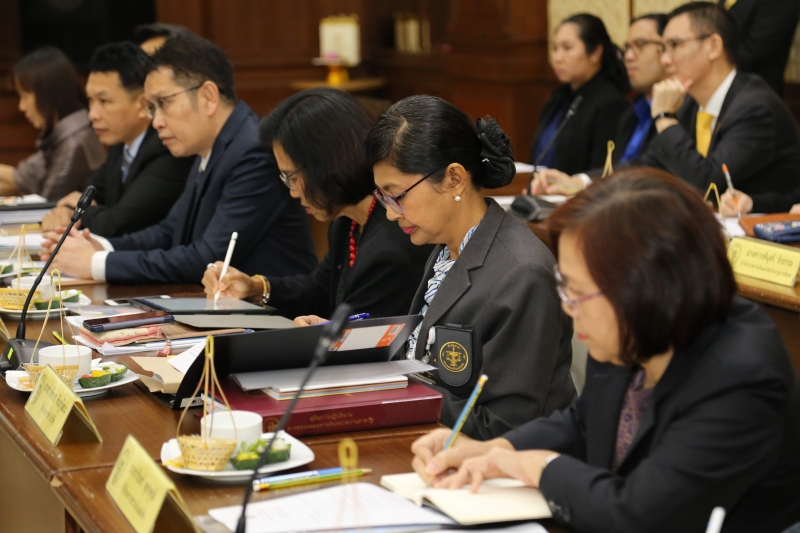 การประชุมหารือร่วมระหว่างคณะกรรมาธิการกิจการองค์กรอิสระตามรัฐธรรมนูญ วุฒิสภา และคณะกรรมการตรวจเงินแผ่นดิน ผู้ว่าการตรวจเงินแผ่น