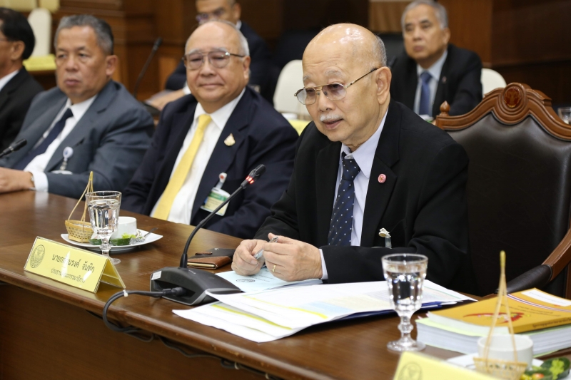 การประชุมหารือร่วมระหว่างคณะกรรมาธิการกิจการองค์กรอิสระตามรัฐธรรมนูญ วุฒิสภา และคณะกรรมการตรวจเงินแผ่นดิน ผู้ว่าการตรวจเงินแผ่น