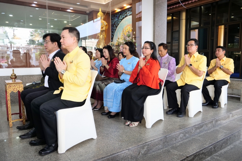 2562-09-25 สตง.ร่วมเป็นเจ้าภาพบำเพ็ญกุศลพระพิธีธรรมสวดพระอภิธรรมศพ พลเอก เปรม  ติณสูลานนท์ อดีตประธานองคมนตรีและรัฐบุรุษ 
