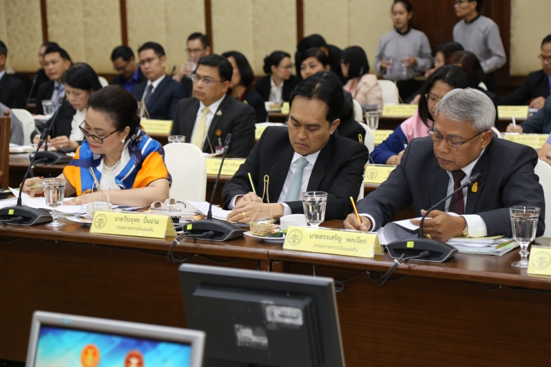 การประชุมหารือร่วมระหว่างคณะกรรมาธิการกิจการองค์กรอิสระตามรัฐธรรมนูญ วุฒิสภา และคณะกรรมการตรวจเงินแผ่นดิน ผู้ว่าการตรวจเงินแผ่น