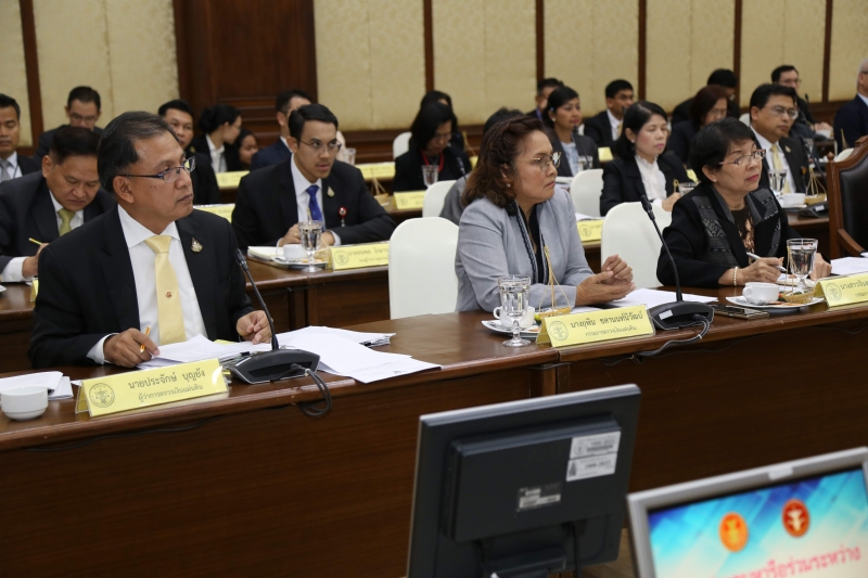 การประชุมหารือร่วมระหว่างคณะกรรมาธิการกิจการองค์กรอิสระตามรัฐธรรมนูญ วุฒิสภา และคณะกรรมการตรวจเงินแผ่นดิน ผู้ว่าการตรวจเงินแผ่น