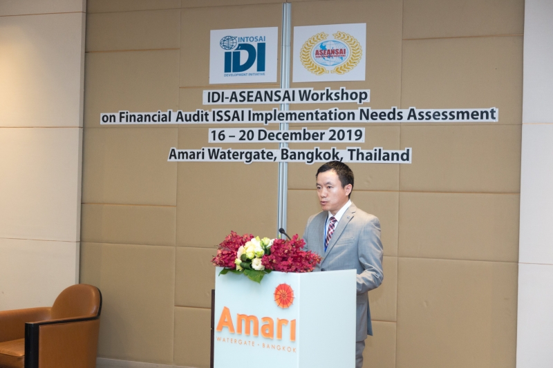 IDI-ASEANSAI  Workshop on Financial Audit ISSAI Implementation Needs AssessmentIDI-ASEANSAI  Workshop on Financial Audit ISSAI I