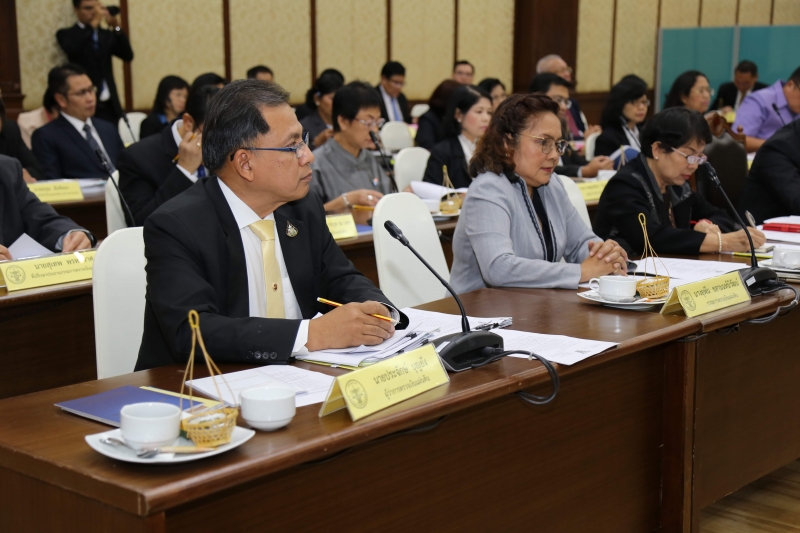 การประชุมหารือร่วมระหว่างคณะกรรมาธิการกิจการองค์กรอิสระตามรัฐธรรมนูญ วุฒิสภา และคณะกรรมการตรวจเงินแผ่นดิน ผู้ว่าการตรวจเงินแผ่น