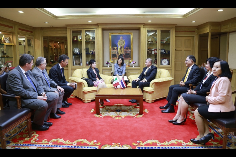 Delegation of Corte dei conti visited SAO