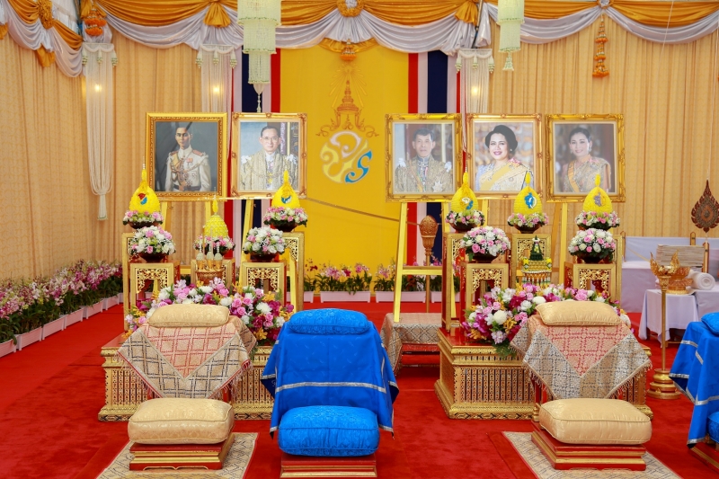 พิธีมหามงคลบำเพ็ญพระราชกุศลและเจริญพระพุทธมนต์ถวายพระพรชัยมงคล
