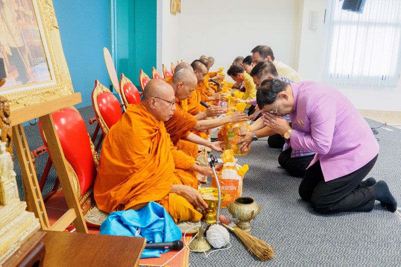 พิธีเปิดโครงการฝึกอบรม หลักสูตร 