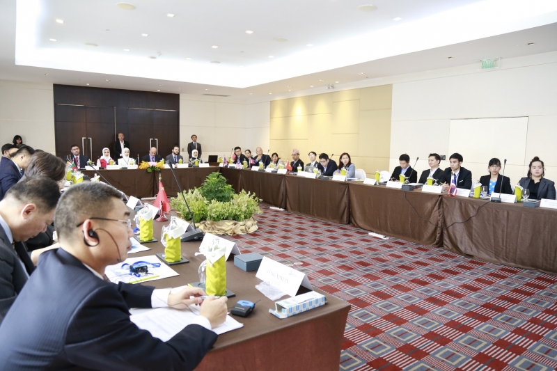the opening ceremony of the “2nd Joint Meeting of Cooperative  Audit and Research Projects of ASOSAI Working Group on Environmen