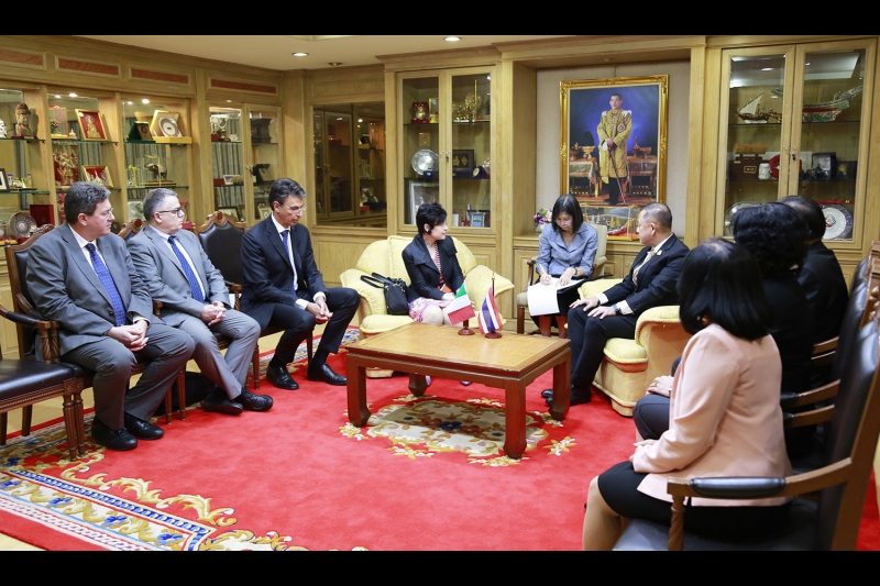 Delegation of Corte dei conti visited SAO