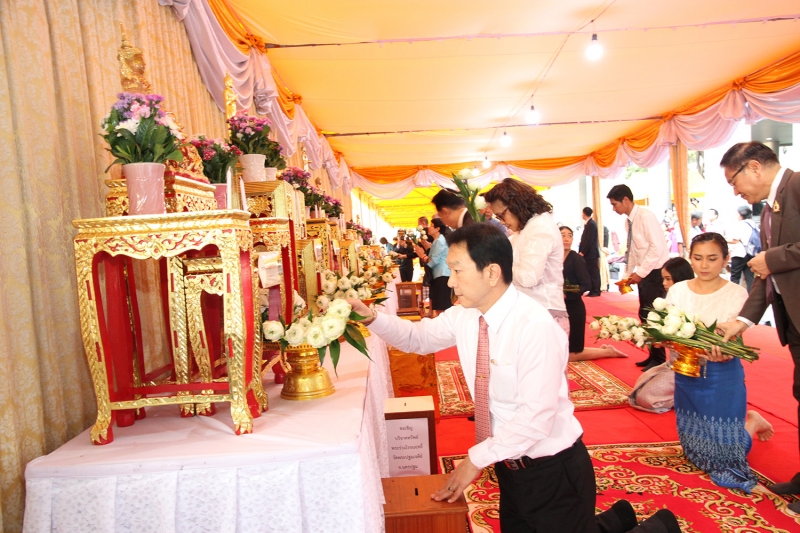 พิธีเจริญพระพุทธมนต์ 2561