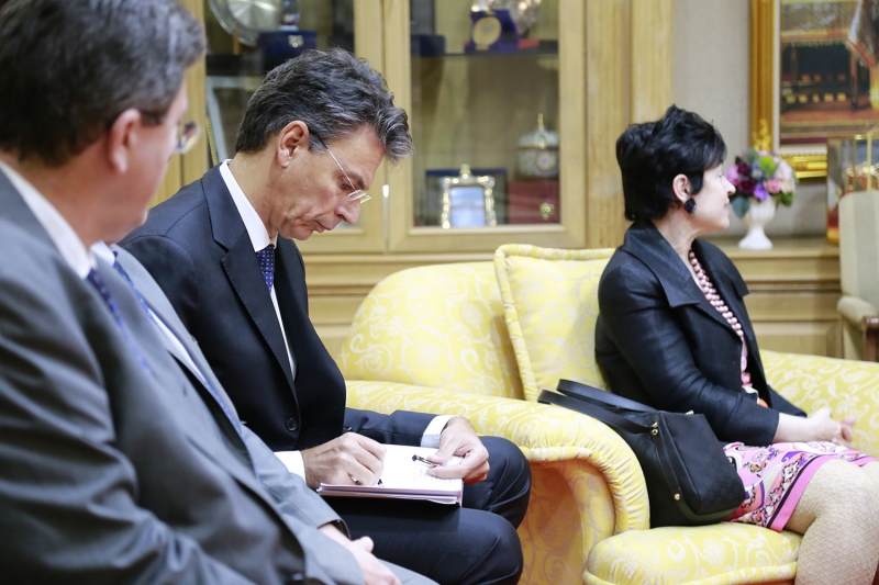 Delegation of Corte dei conti visited SAO
