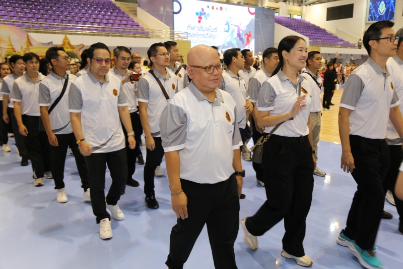 พิธีเปิดการแข่งขันกีฬาสัมพันธ์องค์กรอิสระตามรัฐธรรมนูญ