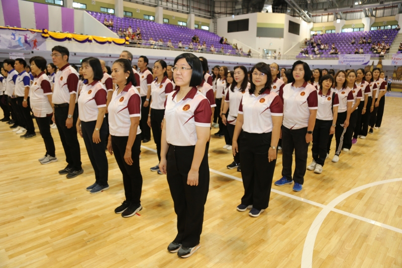 พิธีเปิดการแข่งขันกีฬาสัมพันธ์องค์กรอิสระตามรัฐธรรมนูญ
