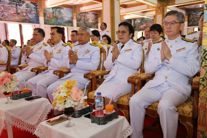 สำนักงานการตรวจเงินแผ่นดิน ถวายผ้าพระกฐินพระราชทาน ประจำปี 2562 ณ พระมหาธาตุแก่นนครอนุสรณ์สาธุชน วัดหนองแวง พระอารามหลวง  ตำบลใน