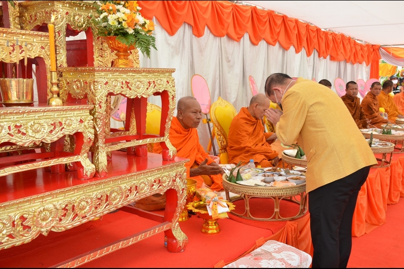 พิธีวางศิลาฤกษ์อาคารที่ทำการและอาคารชุดพักอาศัย สำนักตรวจเงินแผ่นดินจังหวัดสระแก้ว