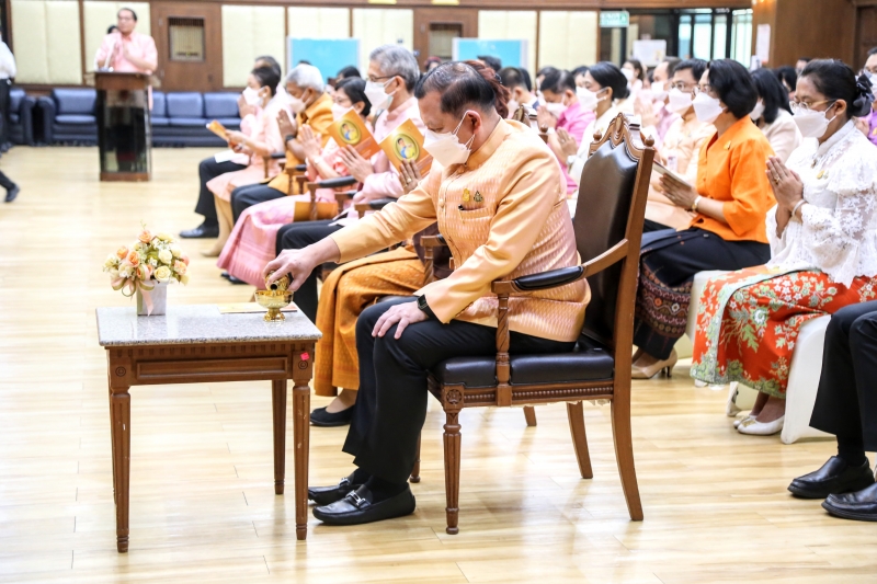 พิธีเจริญพระพุทธมนต์และเจริญจิตตภาวนาถวายพระพรชัยมงคลแด่สมเด็จพระเจ้าลูกเธอ เจ้าฟ้าพัชรกิติยาภา