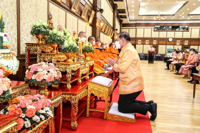 พิธีเจริญพระพุทธมนต์และเจริญจิตตภาวนาถวายพระพรชัยมงคลแด่สมเด็จพระเจ้าลูกเธอ เจ้าฟ้าพัชรกิติยาภา