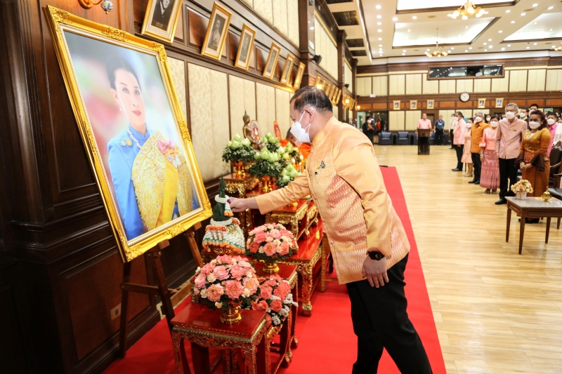 พิธีเจริญพระพุทธมนต์และเจริญจิตตภาวนาถวายพระพรชัยมงคลแด่สมเด็จพระเจ้าลูกเธอ เจ้าฟ้าพัชรกิติยาภา