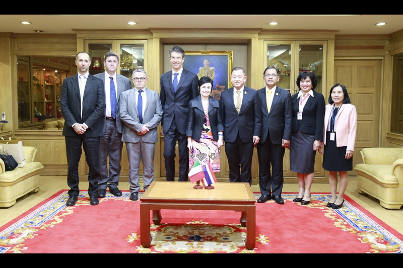 Delegation of Corte dei conti visited SAO