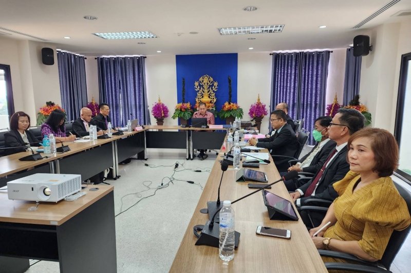 การประชุมผู้ตรวจเงินแผ่นดิน ครั้งที่ 2/2566 ผ่านระบบออนไลน์ 