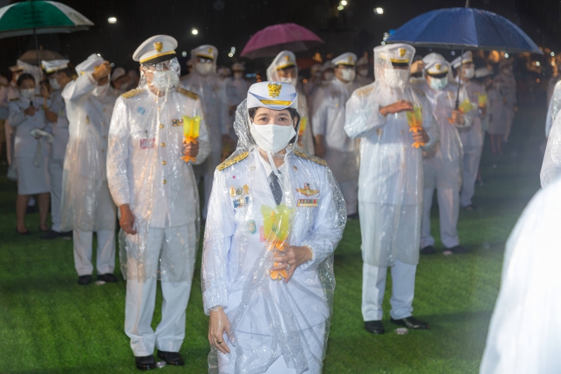 กิจกรรมน้อมรำลึกเนื่องในวันคล้ายวันสวรรคตพระบาทสมเด็จพระบรมชนกาธิเบศร มหาภูมิพลอดุลยเดชมหาราช บรมนาถบพิตร 13 ตุลาคม 2563 ณ ท้องส