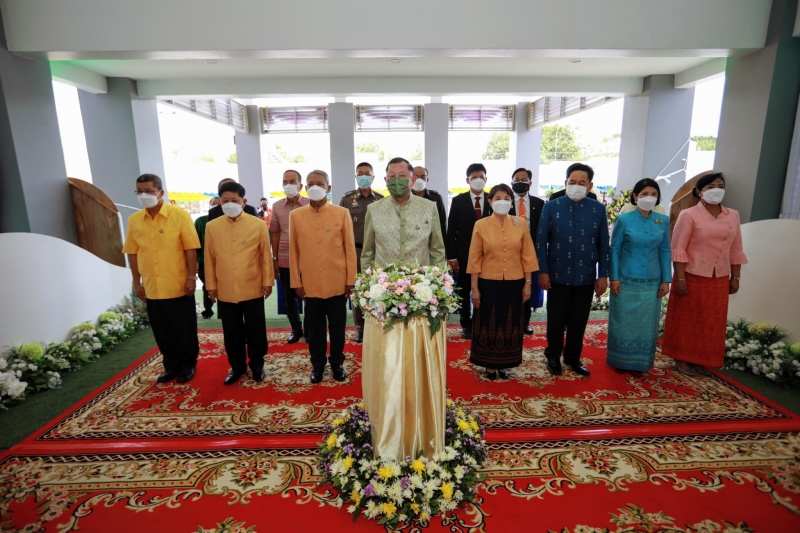 พิธีเปิดอาคารที่ทำการสำนักตรวจเงินแผ่นดินจังหวัดชัยภูมิ ณ จังหวัดชัยภูมิ